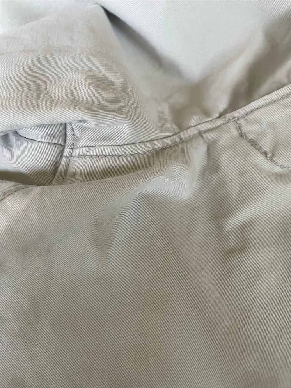 GAP Men's Cream Straight-Leg Chinos